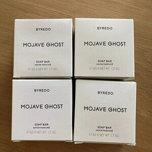 4 x Byredo MOJAVE GHOST Bar Soap Boxed Parfum Luxury Soap 1.7 oz Travel